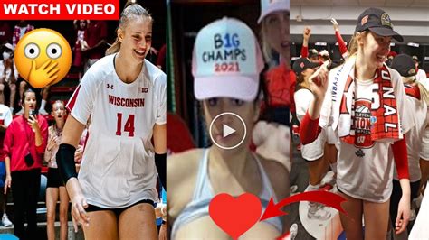 wisconsin volleyball leaked nudes|Wisconsin volleyball players private photos, video shared online